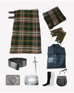 Heritage of Ireland Tartan Kilt Outfit Package