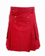 Red Working Utility Kilt
