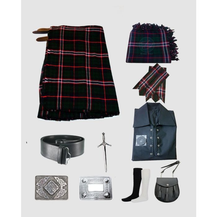 Scottish National Tartan Wedding Kilt Outfit Package