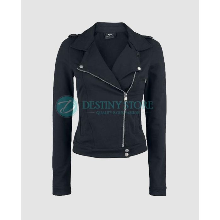 Ladies Gothic Fashion Zipper Jacket