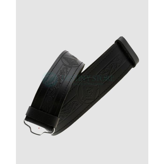 Masonic Kilt Leather Belt