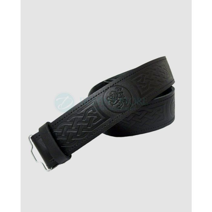Rampant Lion Kilt Leather Belt