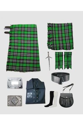 Campbell Tartan Wedding Kilt Outfit