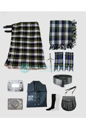 Dress Gordon Tartan Kilt Outfit Package