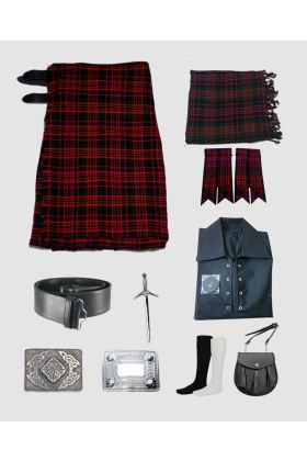 MacDonald Tartan KIlt Outfit