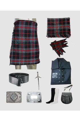 Spirit of Bruce Tartan Kilt Outfit
