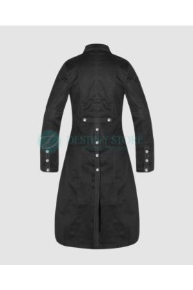 Military Straight Trench Gothic Coat