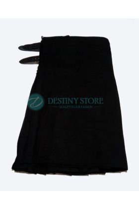 Black Tartan Kilt