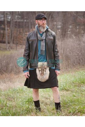Black Tartan Kilt