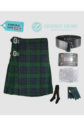 Black Watch Tartan Kilt Deal
