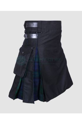 Black Watch Tartan Hybrid Kilt