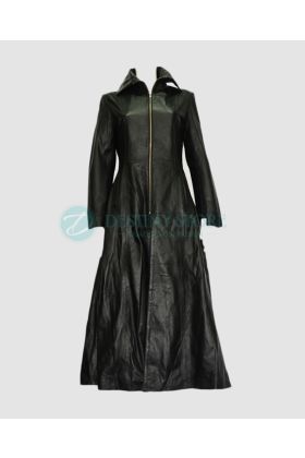 Dawn Razor Ladies Leather Coat