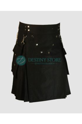 Fashion Kilt with Removable Pockets