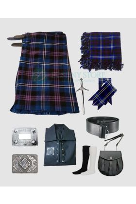 Heritage of Scotland Tartan Kilt Outfit