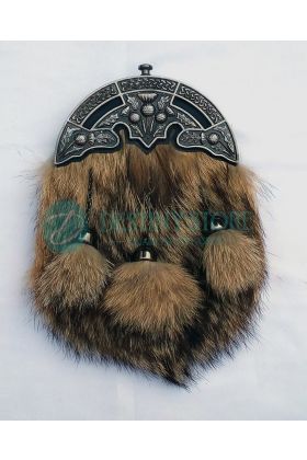 highlad fox fur kilt sporran