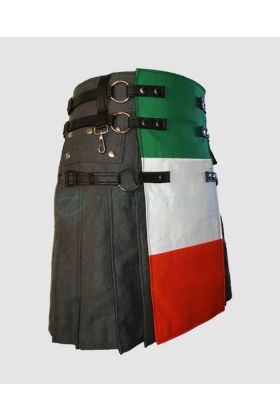 Italian Flag Patriotic Kilt