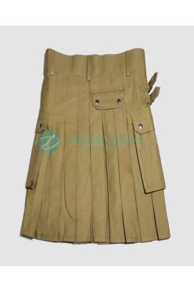 Khaki Utility Work Kilt