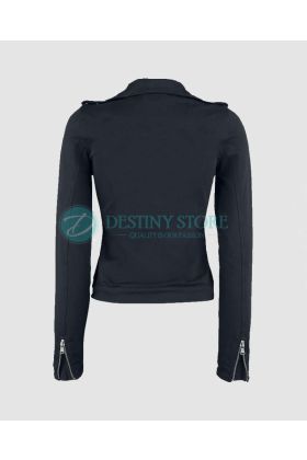 Ladies Gothic Fashion Zipper Jacket