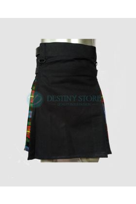Ladies LGBT Hybrid Tartan Kilt