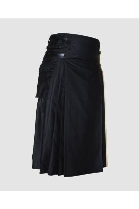 Men Long Fashion Warm Up Kilt