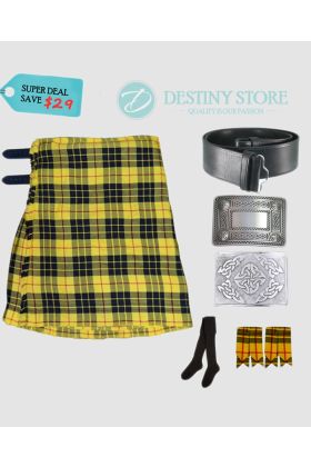 Macleod of Lewis Tartan Economy Kilt Deal 