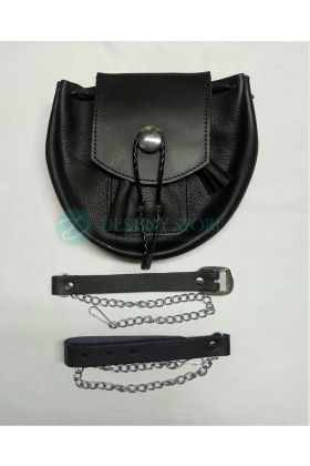 Medieval Leather Sporran Bag