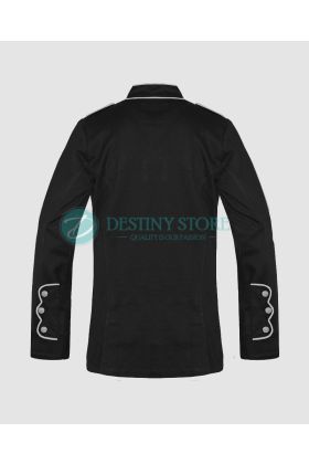 Men Gothic Military Commander Jacket