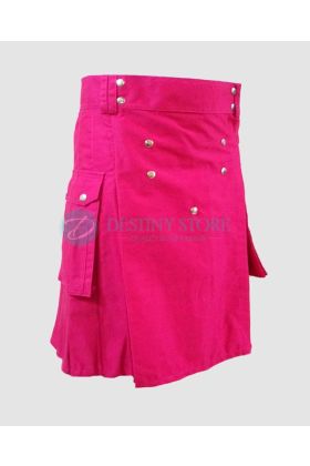 Pink Utility Kilt for Survivals