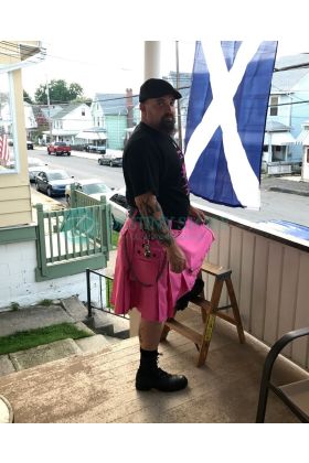 Pink Utility Kilt for Survivals