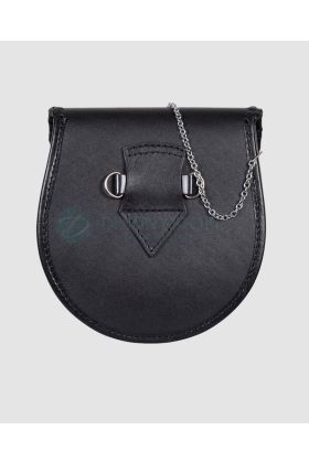 Plain Pin Lock Kilt Leather Sporran