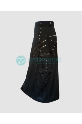 Ravaged Gothic Fashion Skirt Kilt