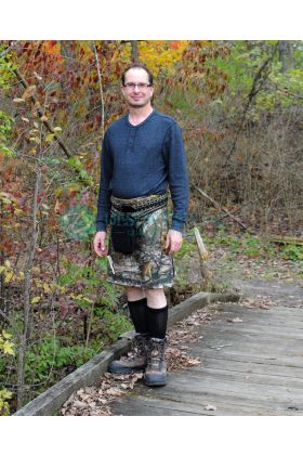 Realtree Military Camo Kilt