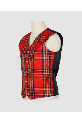 Royal Stewart Tartan Waistcoat