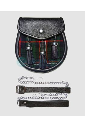 Scottish National Tartan Kilt Sporran