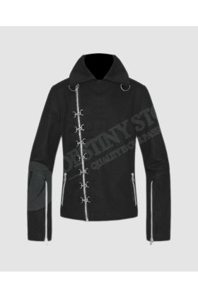Bondage Black Punk EMO Jacket