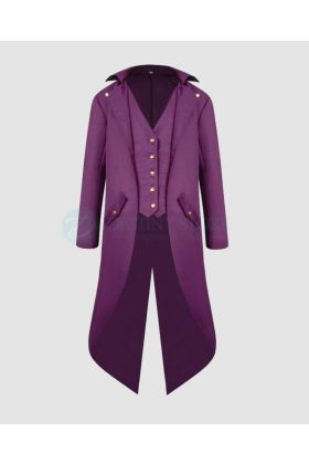 Vintage Style Medieval Trench Gothic Tailcoat