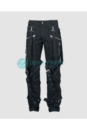 Men Womb Straps Gothic Pant