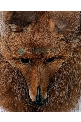 Brown Fox Fur Full Head Mask Kilt Sporran