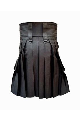 Red and Black Gothic Hybrid Kilt