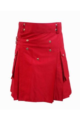 Red Working Utility Kilt