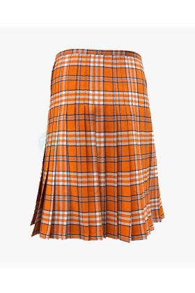 Tennessee Volunteer Orange Tartan Kilt