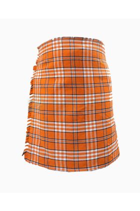 Tennessee Volunteer Orange Tartan Kilt
